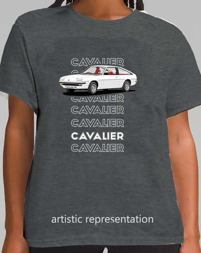 Vauxhall Cavalier Mk1 Sportshatch in  White Art T Shirt