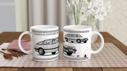 Vauxhall Cavalier Mk2c Hatchback CD in Silver Art Mug