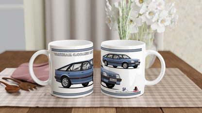 Vauxhall Cavalier Mk2c Hatchback LX in Blue Art Mug