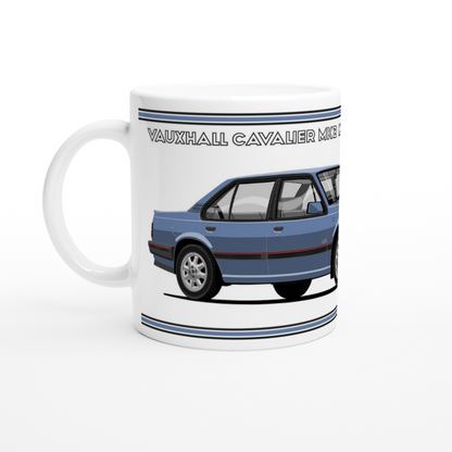 Vauxhall Cavalier Mk2c Saloon LX in Blue Art Mug