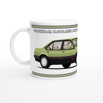 Vauxhall Cavalier Mk2c Saloon SRi in Green Art Mug