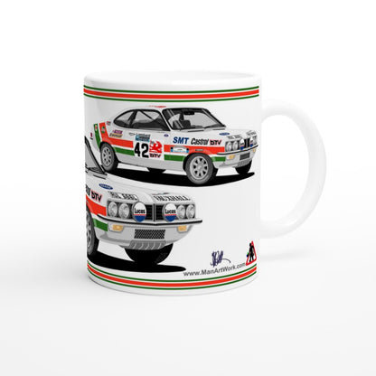 Vauxhall Firenza 1976 RAC Rally Car car Art Mug