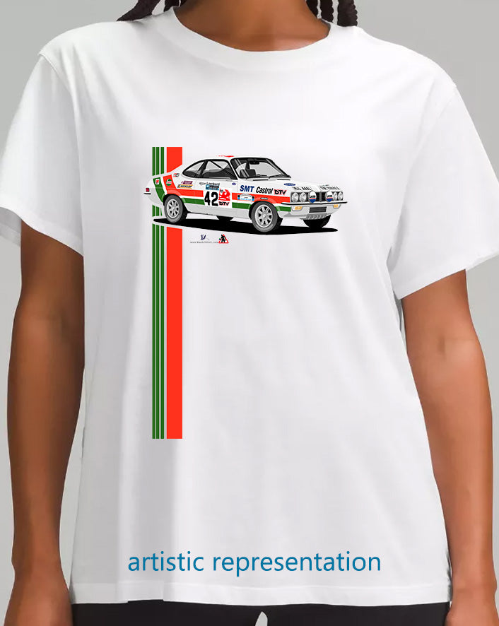 Vauxhall Firenza RAC Rally 1976 T Shirt