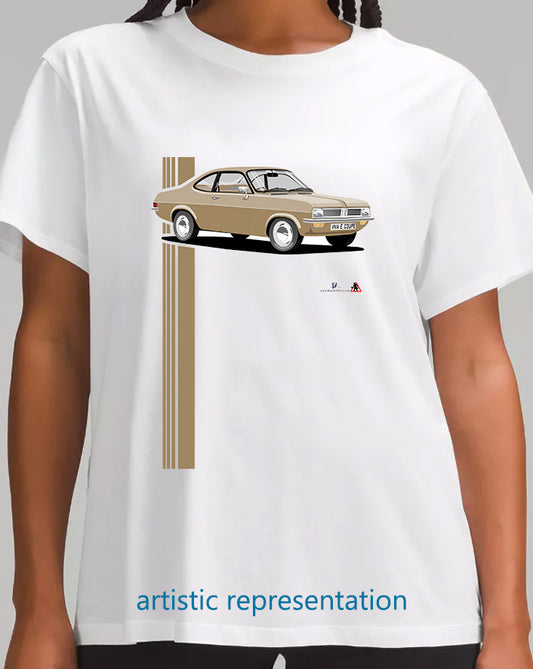 Vauxhall Viva E Coupe in Bronze T Shirt