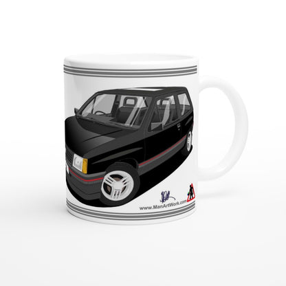 Vauxhall Nova black art Mug