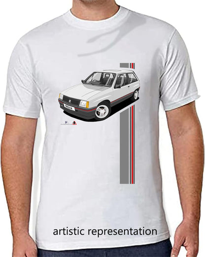 Vauxhall Nova in Silver T Shirt