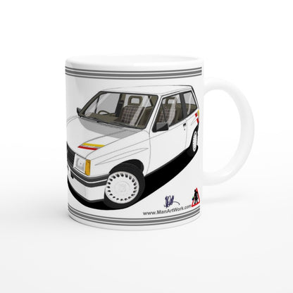 Vauxhall Nova Sport art Mug