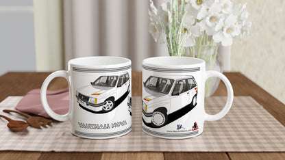 Vauxhall Nova Sport art Mug