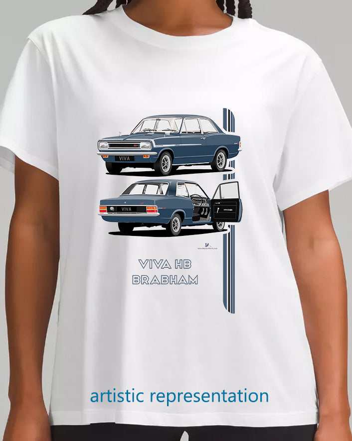 Vauxhall Viva HB Brabham in Blue T Shirt