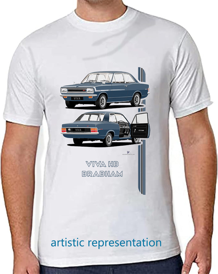 Vauxhall Viva HB Brabham in Blue T Shirt