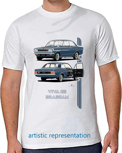 Vauxhall Viva HB Brabham in Blue T Shirt