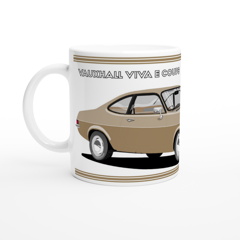 Vauxhall Viva E Coupe-Firenza in Bronze Art Mug