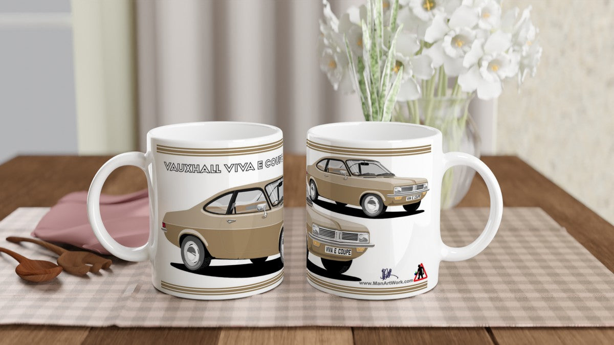 Vauxhall Viva E Coupe-Firenza in Bronze Art Mug