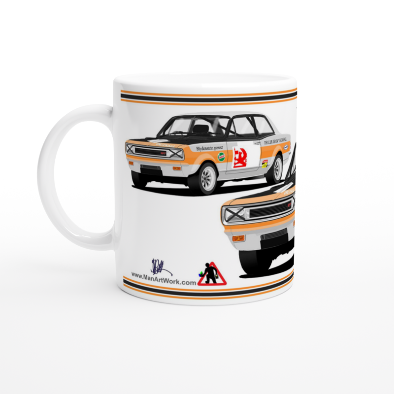 Vauxhall Viva GT DTV Touring Car Art Mug