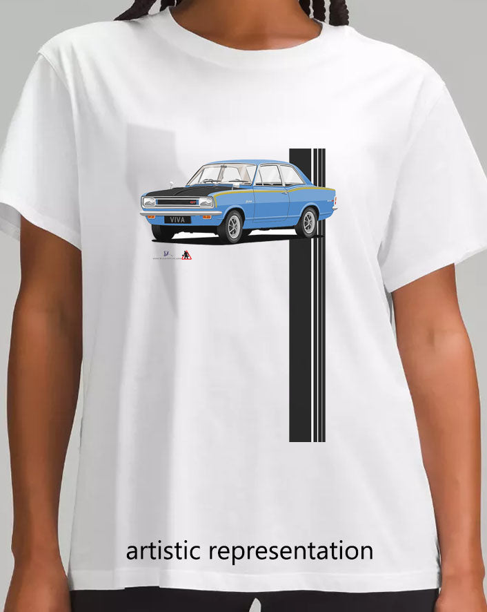 Vauxhall Viva HB GT in Blue T Shirt