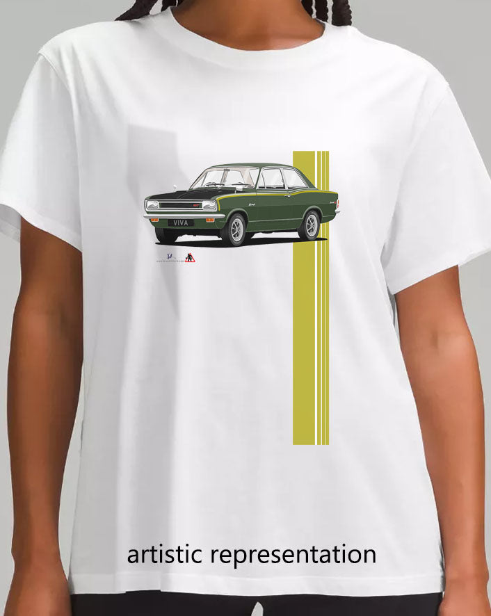 Vauxhall Viva HB GT in Green T Shirt