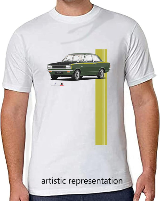 Vauxhall Viva HB GT in Green T Shirt