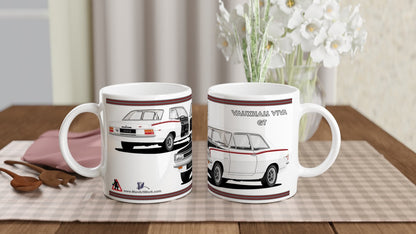 Vauxhall Viva HB GT in White Car Mug