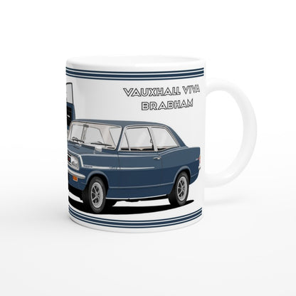 Vauxhall Viva Brabham in Blue Art Mug