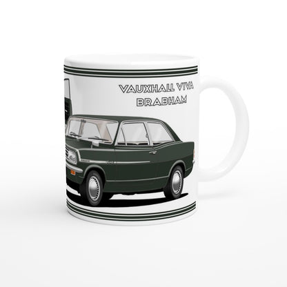 Vauxhall Viva HB Brabham in Green Car Mug