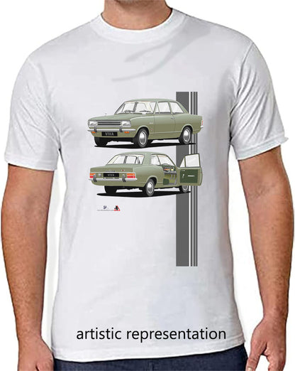 Vauxhall Viva HB SL in Green T Shirt