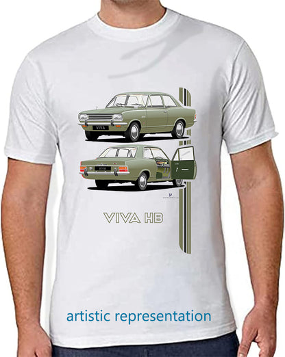 Vauxhall Viva HB SL in Green T Shirt