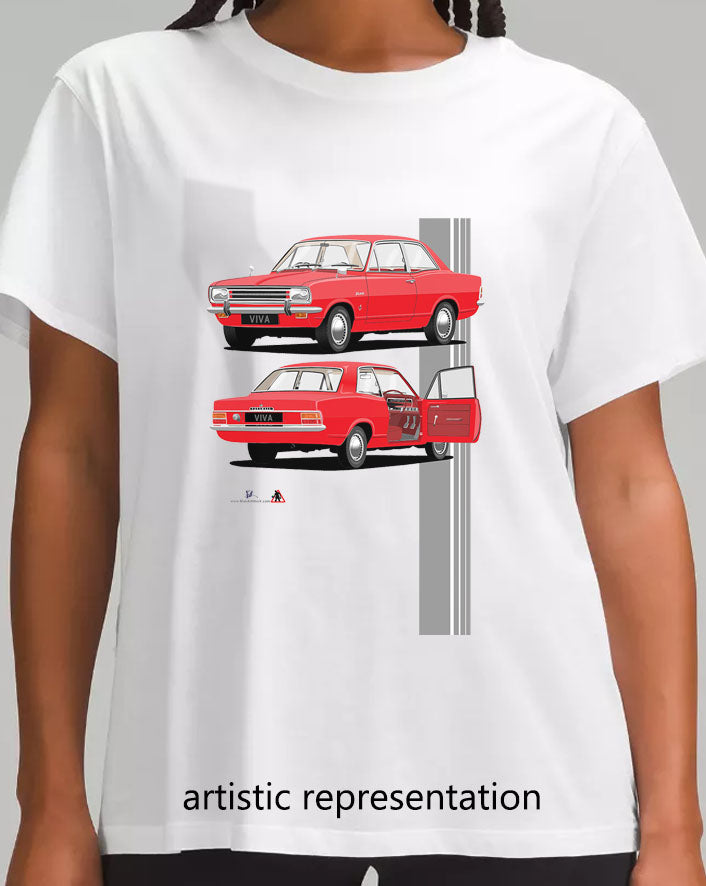 Vauxhall Viva HB SL in Red T Shirt