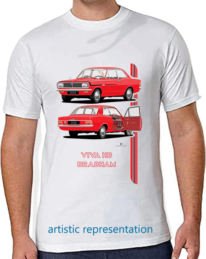 Vauxhall Viva HB SL in Red T Shirt
