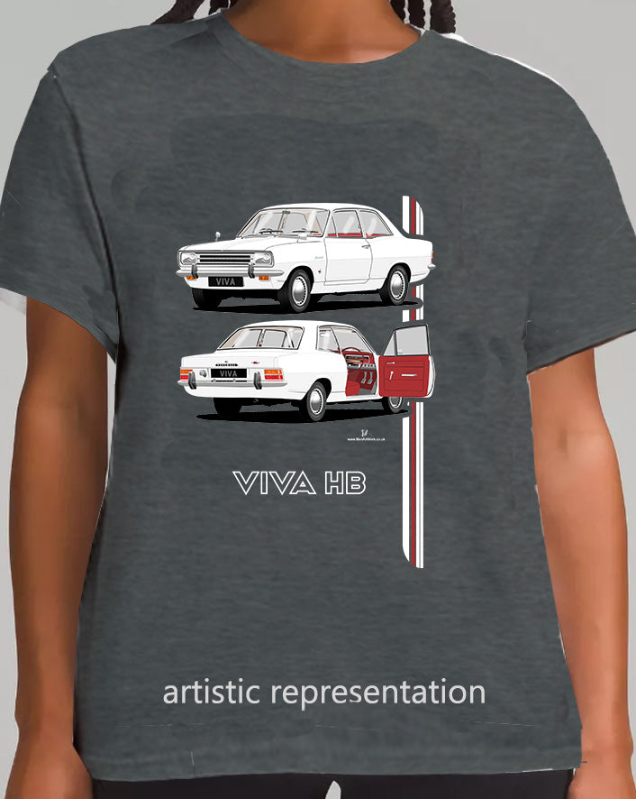Vauxhall Viva HB SL in White T Shirt