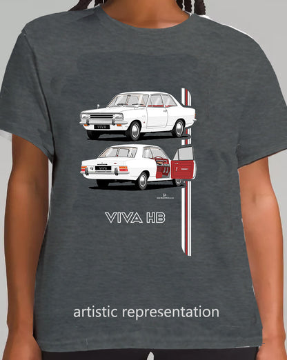 Vauxhall Viva HB SL in White T Shirt