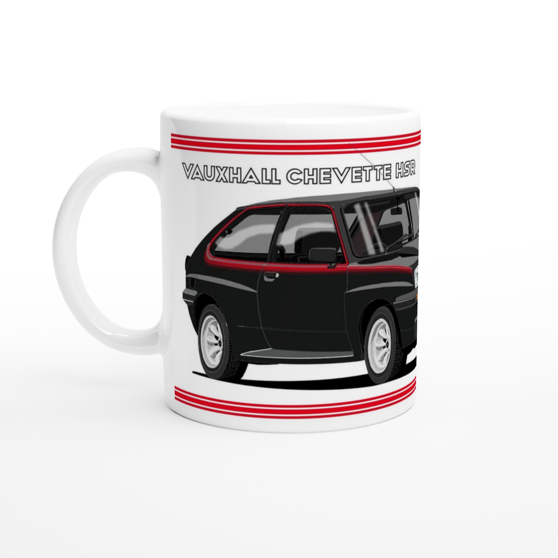 Vauxhall Chevette HSR in Black Art Mug