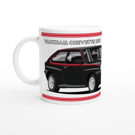 Vauxhall Chevette HSR in Black Art Mug