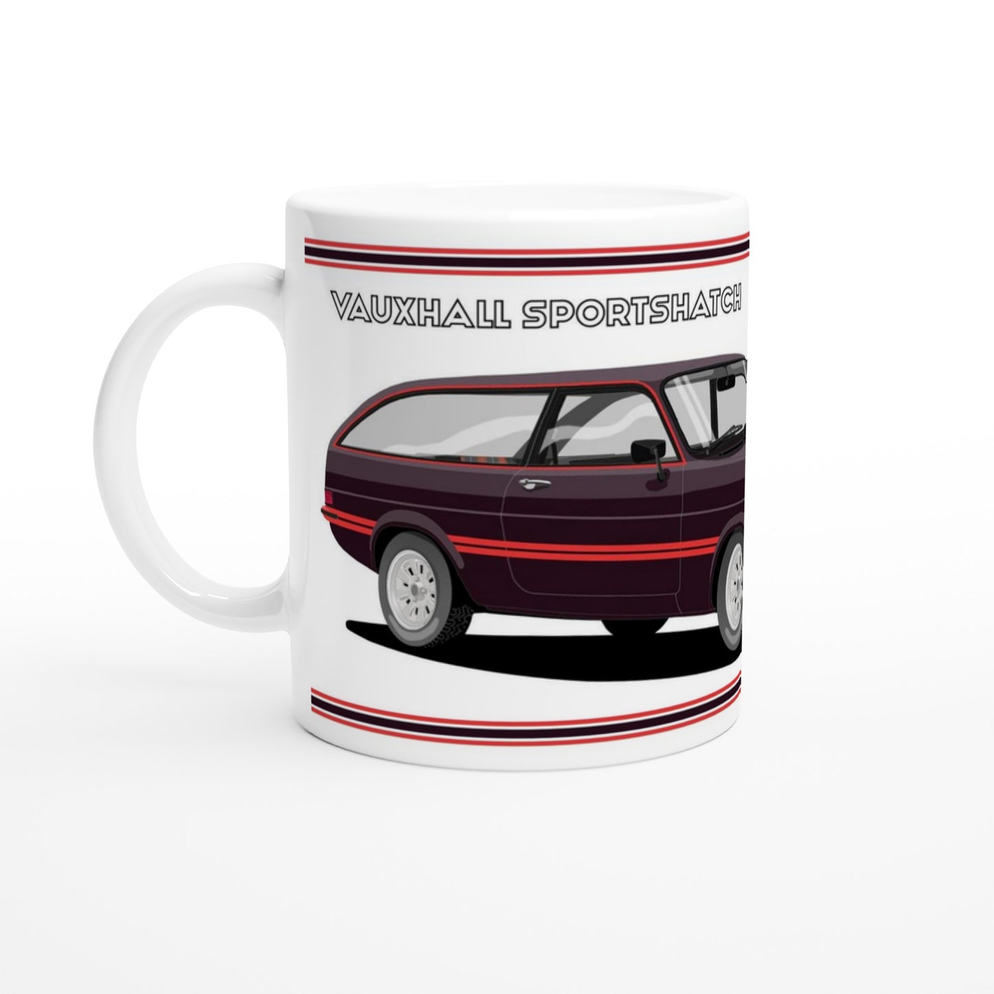 Vauxhall Magnum Sportshatch in Wine Art Mug