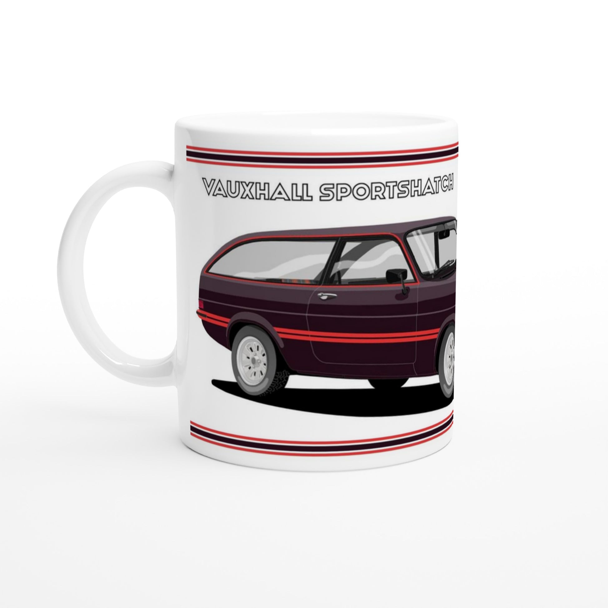 Vauxhall Magnum Sportshatch in Wine Art Mug