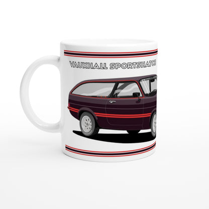 Vauxhall Magnum Sportshatch in Wine Art Mug