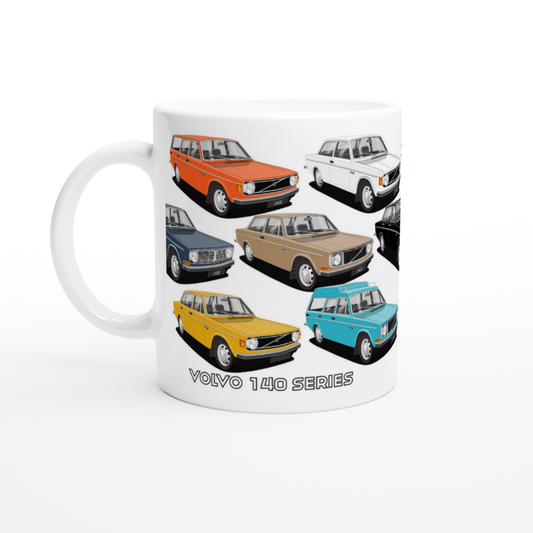 Volvo 140s Multi Car Mug