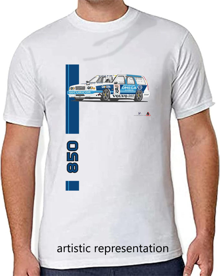 Volvo 850 Estate BTCC T Shirt