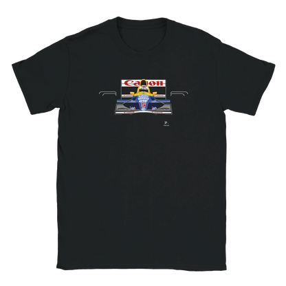 F1 Motor Racing Williams FW14b  Nigel Mansell Art T Shirt