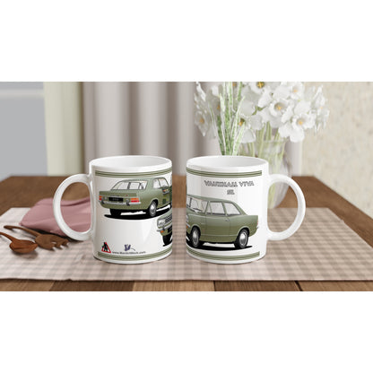 Vauxhall Viva HB SL in Green Car Mug