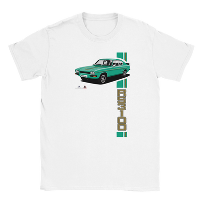 Ford Capri Mk1 RS3100 in Green T Shirt