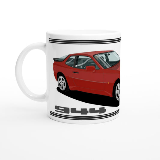 Porsche 944 Mk1 in Red Art Mug