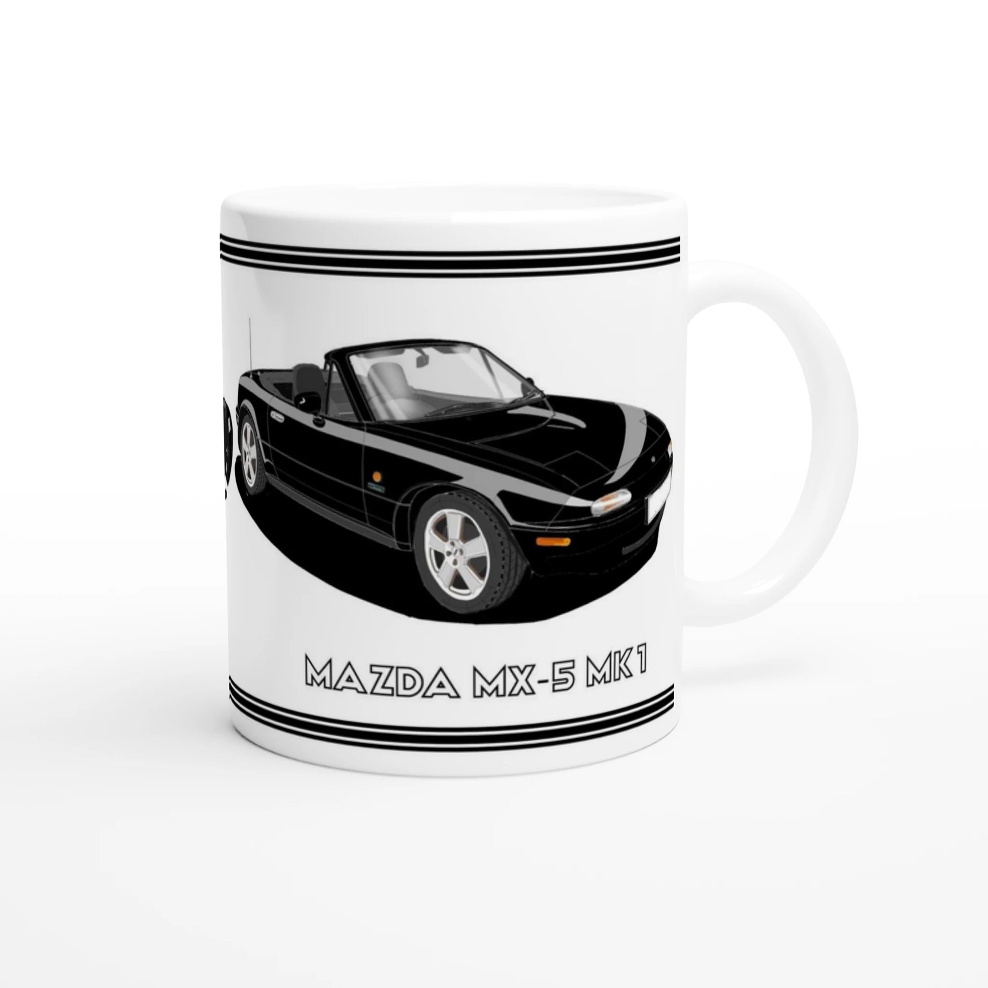 Mazda MX-5 Classic in Black Art Mug