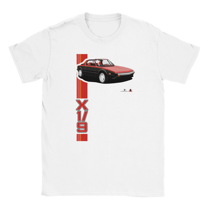 Bertone Fiat X19 in Red-Black T Shirt