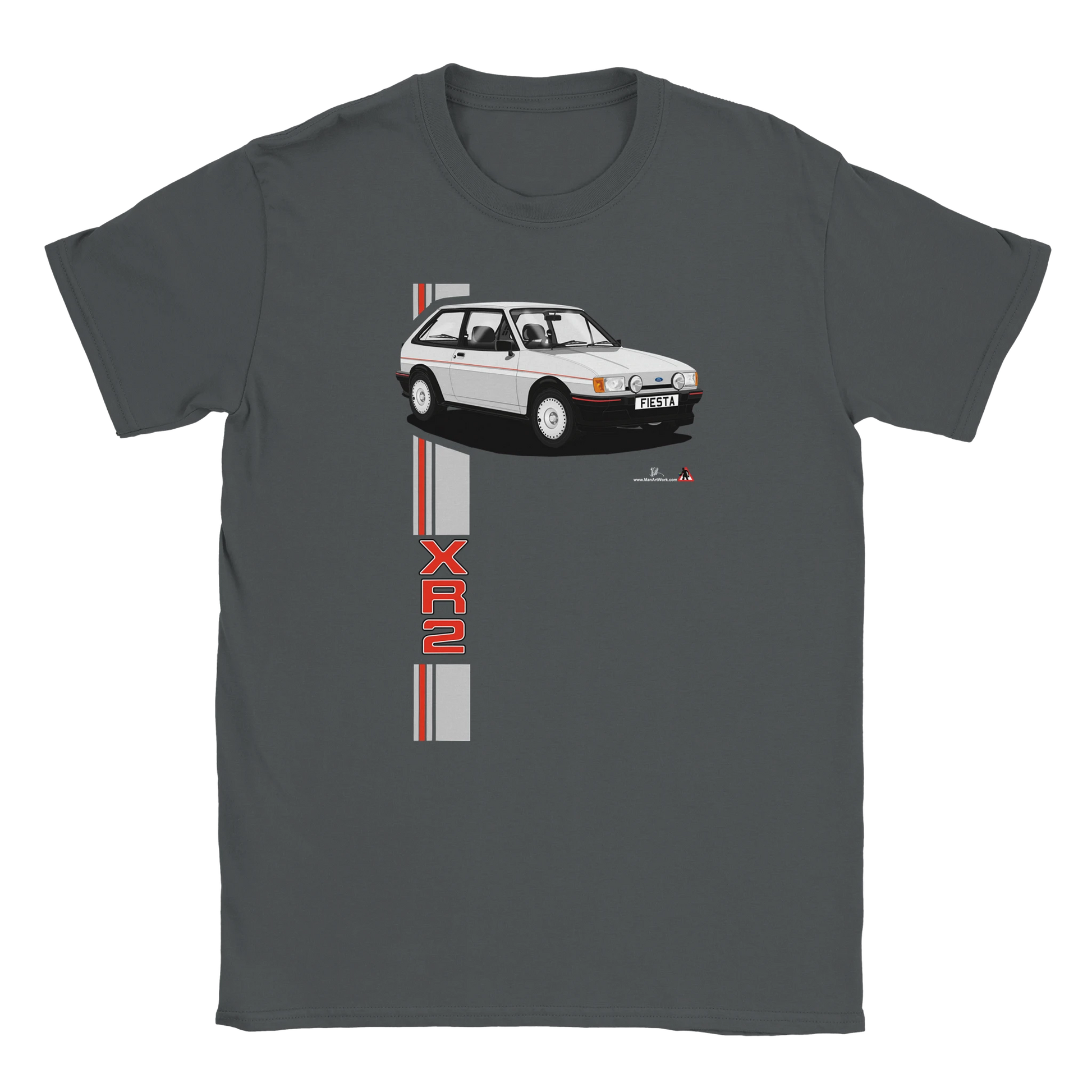 Ford Fiesta Mk2 XR2 in Silver T Shirt