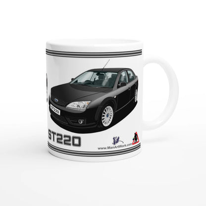 Ford Mondeo ST220  in Black Art Mug