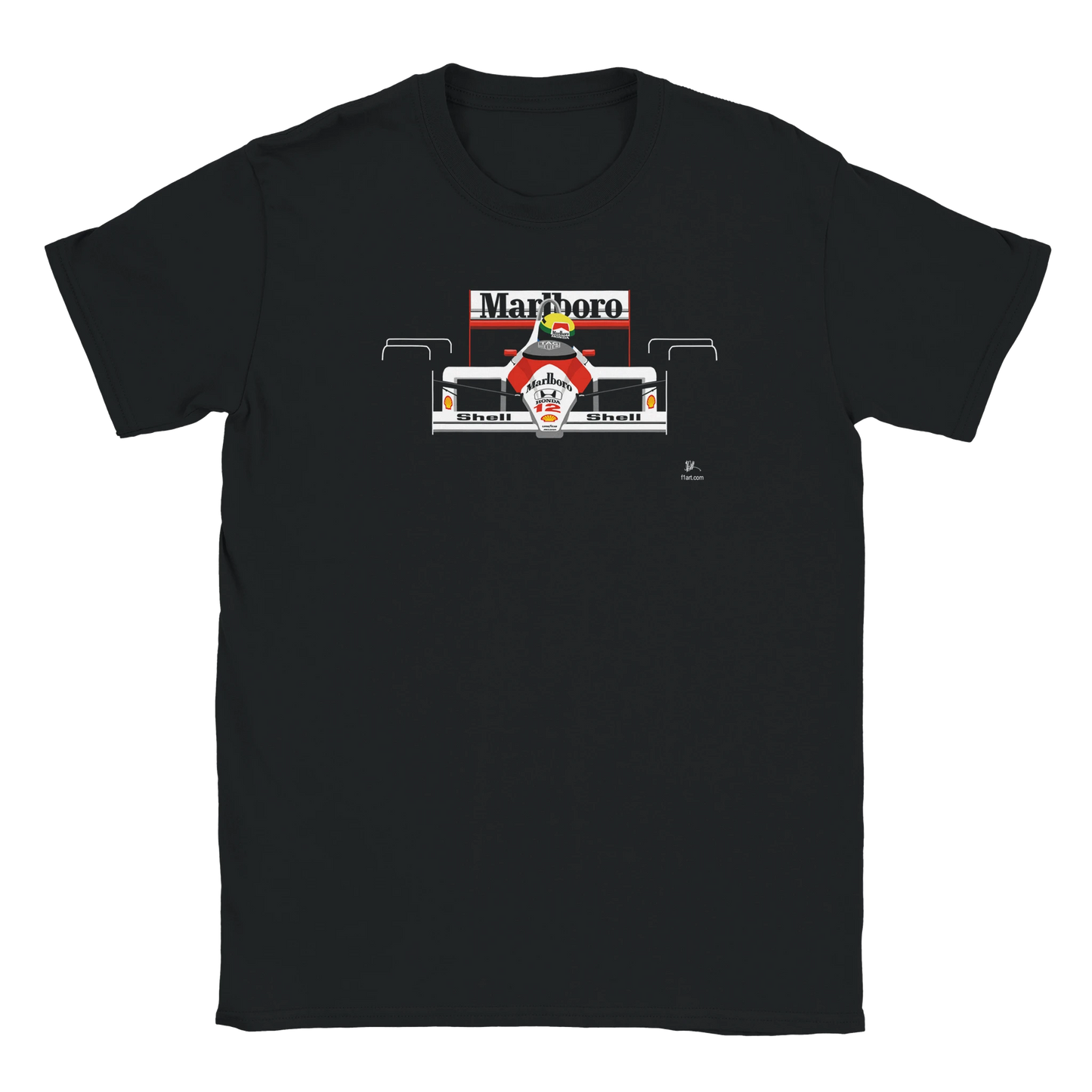 F1 Motor Racing McLaren MP4-4 Senna T Shirt