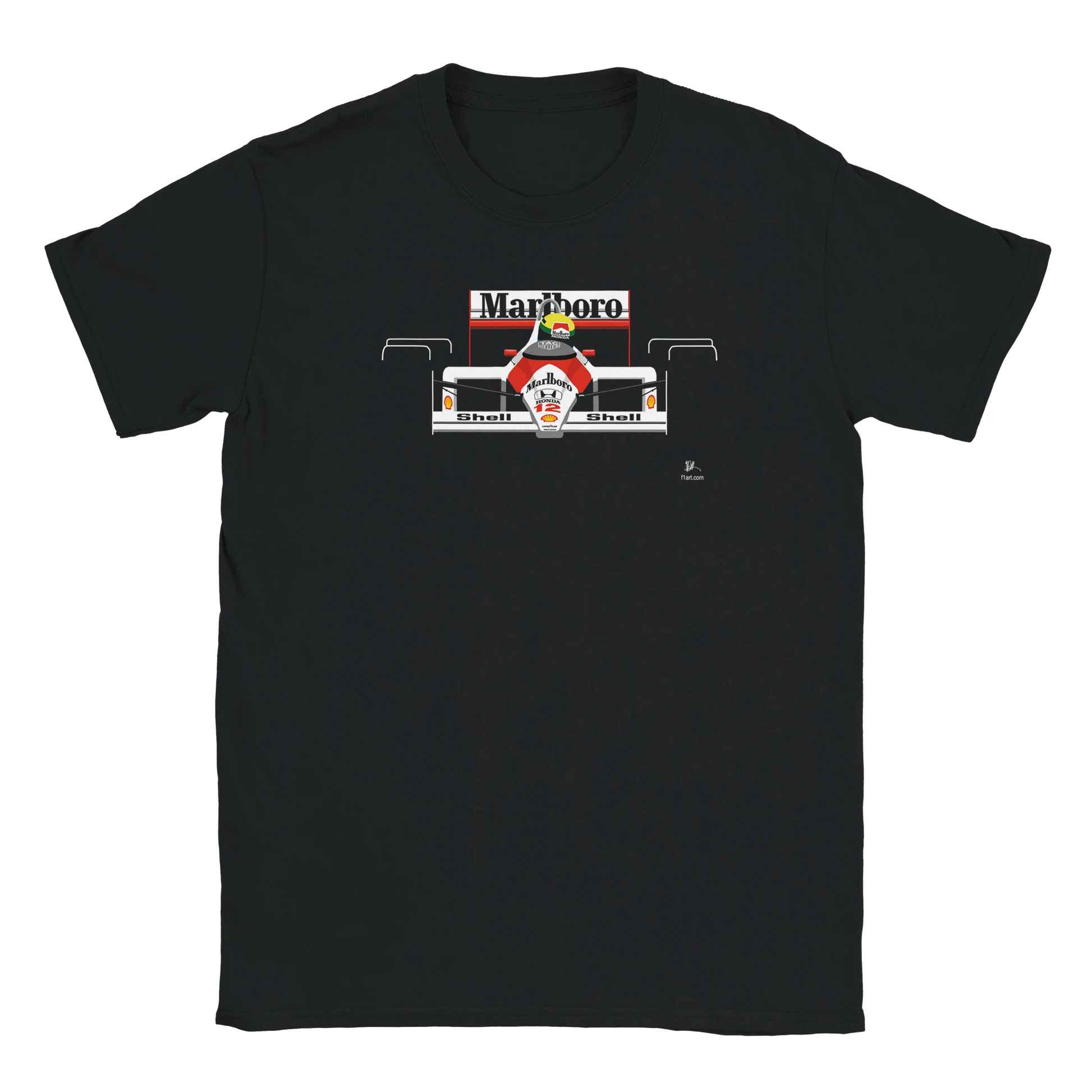 F1 Motor Racing McLaren MP4-4 Senna T Shirt