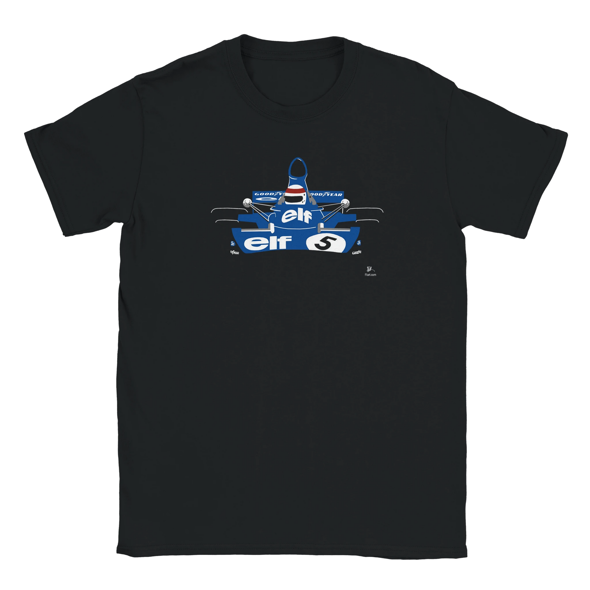 F1 Motor Racing Tyrrell 006 Stewart T Shirt