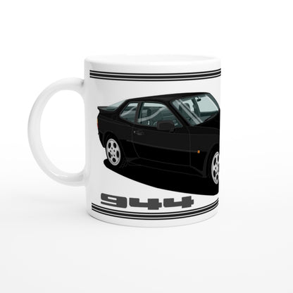 Porsche 944 Mk1 in Black Art Mug