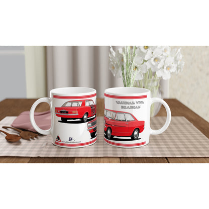 Vauxhall Viva HB Brabham in Red Car Mug